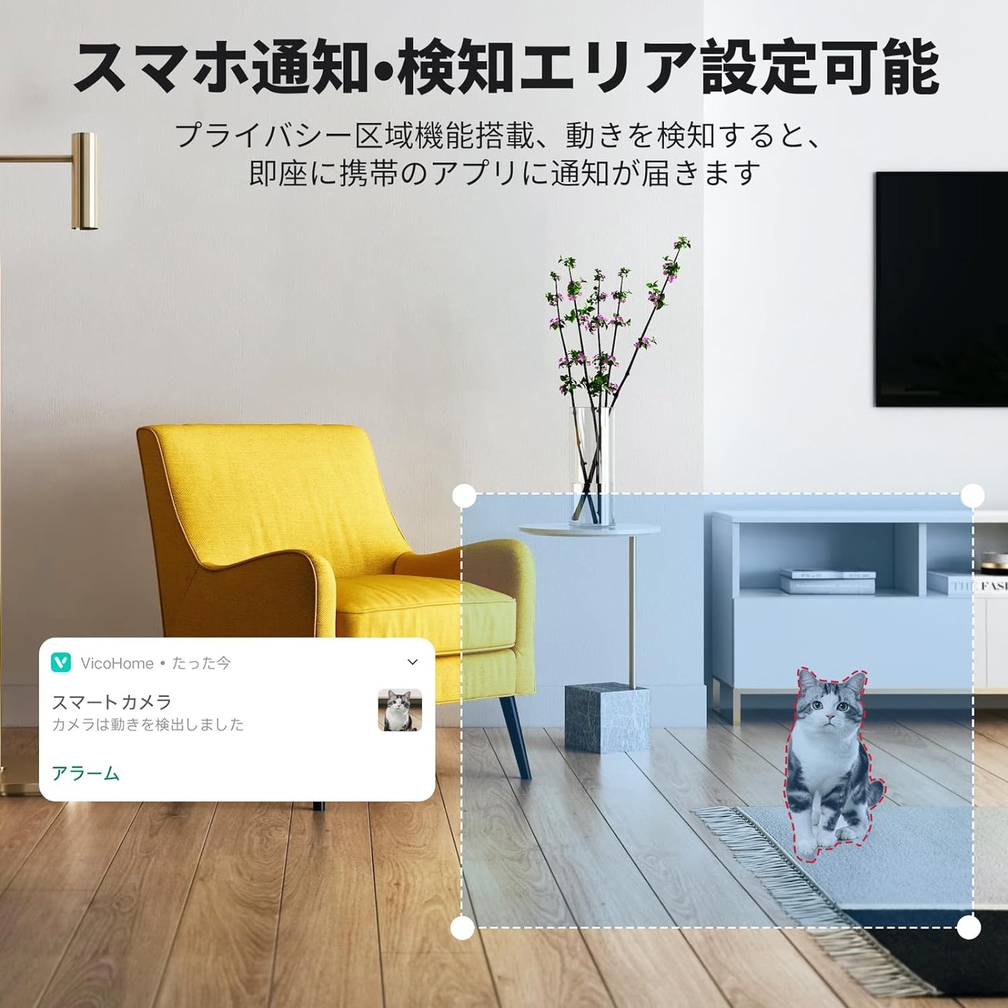 【次世代暗視システム 】ネットワークカメラ IPカメラ PTZ 300万画素 アレクサ - Alexa 屋内 カメラ(通話モード )(双方向音声)(動体検知)家庭監視ベビー/ペット/高齢者見守りWiFi 屋内ワイヤレス防犯カメラ(2.4 Ghz WiFi対応,5Ghz対応不可)