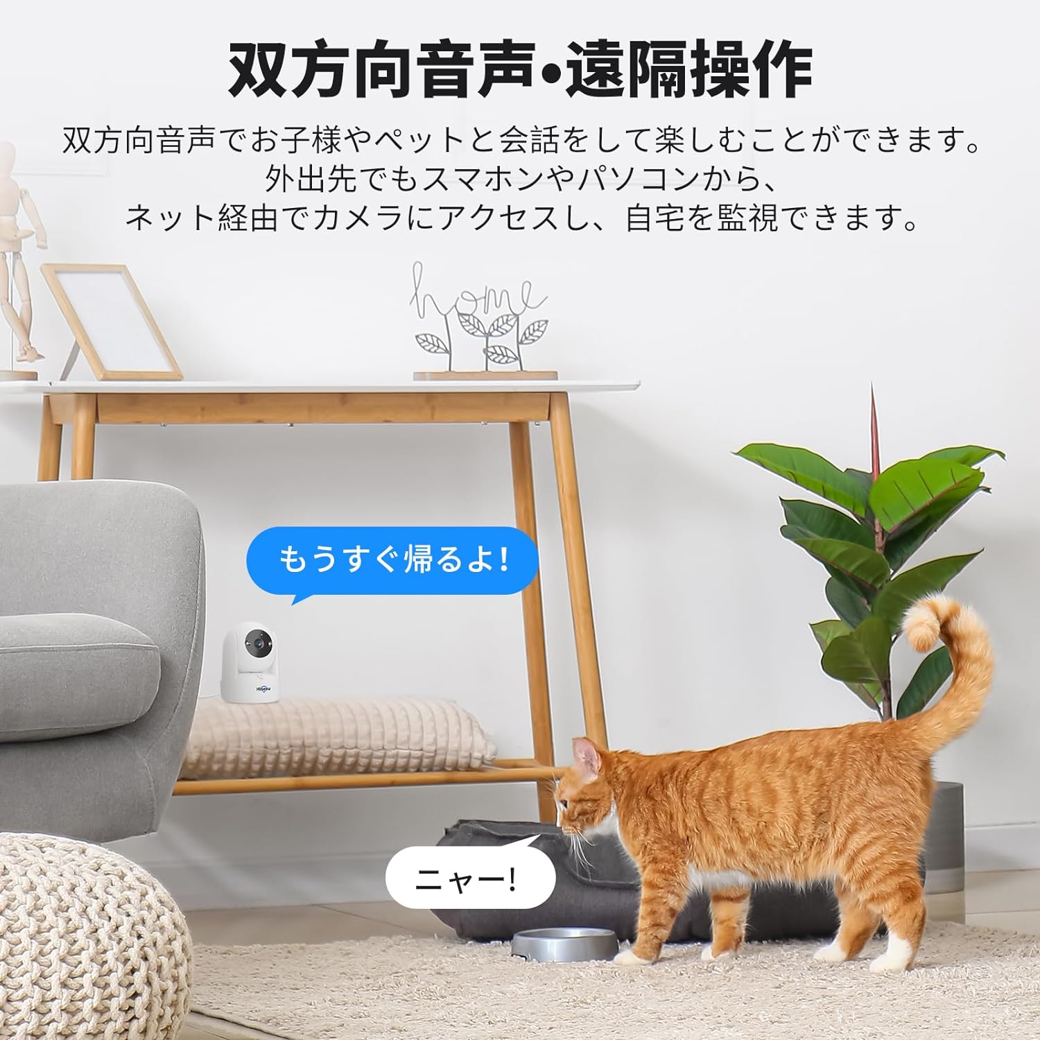 次世代暗視システム 】ネットワークカメラ IPカメラ PTZ 300万画素 アレクサ - Alexa 屋内 カメラ（通話モード ）（双方向 –  hiseeu-jp