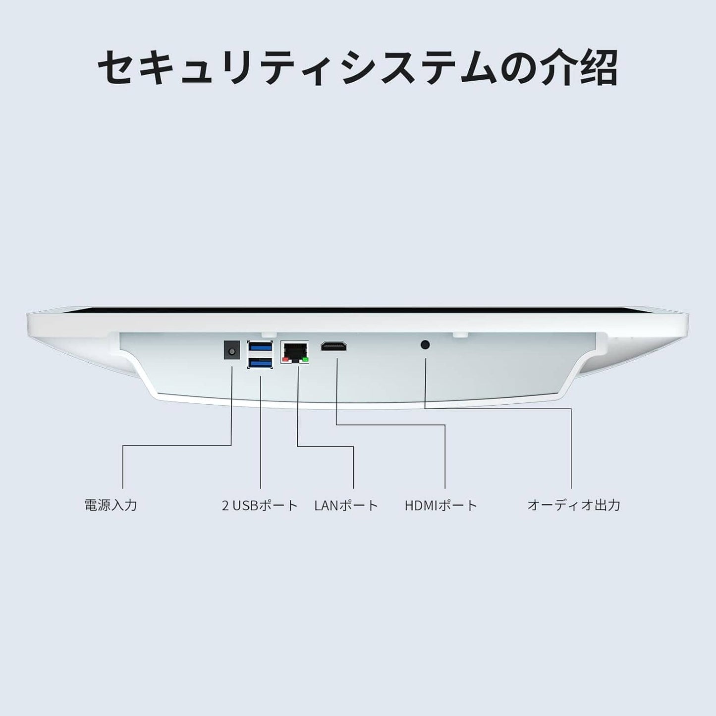 15 インチ LCD NVR 10 チャンネル 1944P/500万画素モーション検出ゾーン 内蔵スピーカー 24/7録画 電源ケーブルとHDDは含まれません Hiseeu ワイヤレスカメラ対応