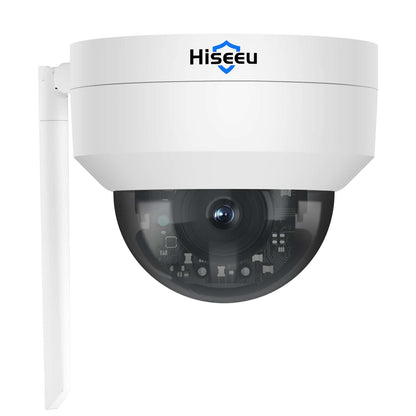 【Hiseeu製増設可能NVR】500画素 防犯カメラ ネットワークカメラ IP66級防水防塵/双方向音声/遠隔監視 クラウドストレージ 屋外 屋内無線接続カメラ 単独使用可能