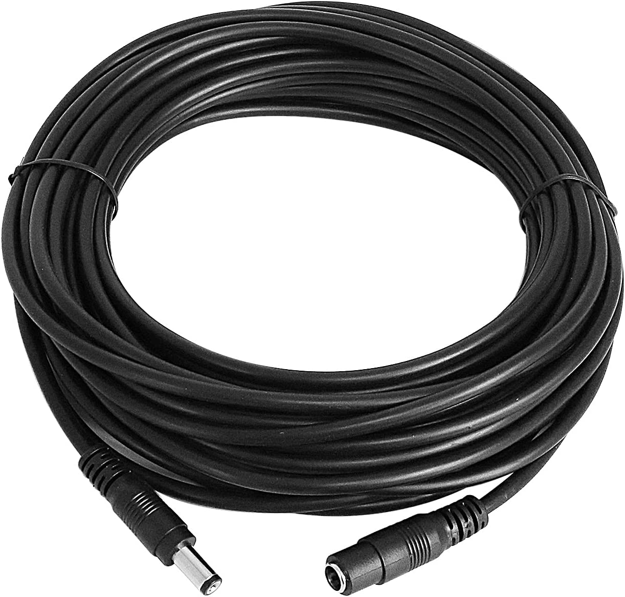 Hiseeu 10Mアダプタ延長ケーブル ACアダプター延長ケーブル 12V DCプラグ 外径5.5mm 内径2.1mm CCTVカメラセキュリティ 防犯カメラ専用