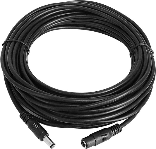 Hiseeu 10Mアダプタ延長ケーブル ACアダプター延長ケーブル 12V DCプラグ 外径5.5mm 内径2.1mm CCTVカメラセキュリティ 防犯カメラ専用